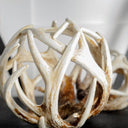 Ramus II Large 7L x 7W Brown Antler Shaped Decorative Orb Ball - Default Title