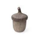 Mandor I Small 6L x 6W Brown Resin Acorn Box - Default Title