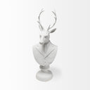 Mozart 8L x 6W White Resin Deer In A Suit - Default Title
