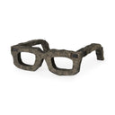 Elliot 13L x 14W Brown Wooden Eyeglasses - Default Title