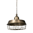 Tahla 14x 145 Gold Toned Metal Cage Pendant Light - Default Title