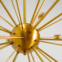 Edisonna II 38D Gold Sputnik Twenty Bulb Chandelier - Default Title