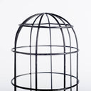 Carkner I 38H Gun-Metal Grey Cylindrical Metal Cage Table Lamp - Default Title