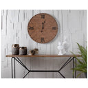 Papillion I 66L x 16W Natural Solid Wood and Iron Console Table - Default Title