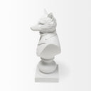 Murray 6L x 5W White Resin Business Fox - Default Title