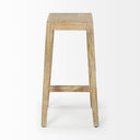 Colony 25 Seat Height Brown Wood Seat Frame Stool - Default Title