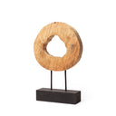 Ironwood II Small 13L x 4W Natural Wooden Circular Object - Default Title