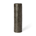 Kona III Large BlackGold Cylindrical Ceramic Vase - Default Title