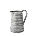 Serena I 8H Small GrayWhite Textured Metal Jug - Default Title