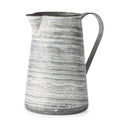 Serena II 112H Large GrayWhite Textured Metal Jug - Default Title
