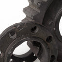 Cogsworth Set of 2 14L x 4W Brown Resin Industrial Gear Bookends - Default Title