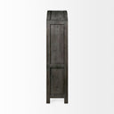 Barrett 485L X 1725W X 73H Gray Solid Wood Display Cabinet - Default Title