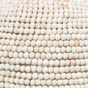 Theta 155x145 White-Washed Wood Beaded Pendant Light - Default Title