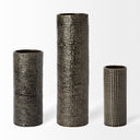 Kona II Medium BlackGold Ceramic Vase - Default Title