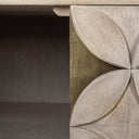 Excelsior I 72x183 Solid Wood Gold Metal Base 4 Cabinet Door SideBoard - Default Title