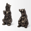 Sleuth Set of 2 9L x 8W Grizzly Bear Bookends - Default Title