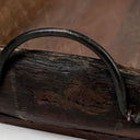 Durone Set of 2 Brown Wooden Live Edge Serving Trays - Default Title