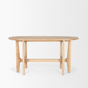 Taylin Light Brown Solid Wood Desk - Default Title