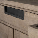 Braxton III 815x185 Natural Brown Solid Wood 3 Drawer 6 Door Sideboard - Default Title