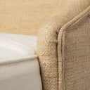 Monmouth 305 Seat Height CreamBeige Fabric Seat Brown Wood Frame Bar Stool - Default Title