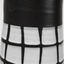 Luanda Large BlackWhite Large Ceramic Vase - Default Title