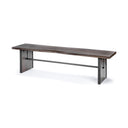 Ledger I 70L x 17W Brown Live-Edge Wooden Dining Bench - Default Title