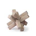 Vega II Large 7L x 7W Natural Wood Jack Object - Default Title