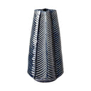 Bashir II Large Dark Navy Gloss Ceramic Vase - Default Title