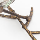 Vine II Distressed Gold Metal Creeper Five Candle Table Candle Holder - Default Title