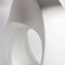 Celtica 268H White Resin Ring-Shaped Base Table Lamp - Default Title