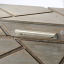 Niobe Set of 2 16L x 11W Gray Wooden Nesting Boxes - Default Title