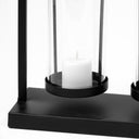 Erlen Black Metal Hanging Votive Five Candle Table Candle Holder - Default Title
