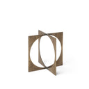 Lima I Small 6L x 6W Gold Geometric Decorative Object - Default Title