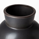 Laforge II Black Ceramic Vase - Default Title