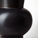 Laforge II Black Ceramic Vase - Default Title
