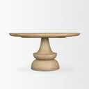 Crossman 60 Round Blonde Solid Wood Base Dining Table - Default Title