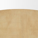 Crossman 60 Round Blonde Solid Wood Base Dining Table - Default Title