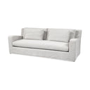 Denly II 925 X 3825 X 345 Frost Gray Slipcover Three Seater Sofa - Default Title