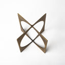 Lima I Small 6L x 6W Gold Geometric Decorative Object - Default Title