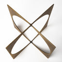 Lima II Large 10L x 10W Gold Geometric Decorative Object - Default Title