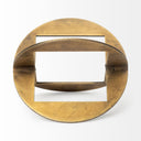 Cusco I Small 5L x 5W Gold Geometric Decorative Object - Default Title