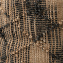 Riley Tan Jute Popcorn Stich Cylindrical Pouf - Default Title