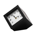 Ralph II Black Metal Cube Table Clock - Default Title