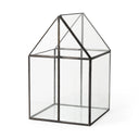 Sikes Large 10L x 10W x 16H Hut Terrarium WGlass Base - Default Title