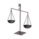 Ellis 10L x 4W Black Metal Vintage Inspired Weighing Scale - Default Title