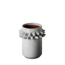 Farmhampton Small Gray Spoked Ceramic Vase - Default Title