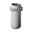 Farmhampton Large Gray Spoked Ceramic Vase - Default Title