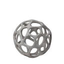 Spiro 6L x 6W Off-White Hollow Decorative Orb - Default Title