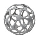 Spiro 7L x 7W Off-White Hollow Decorative Orb - Default Title