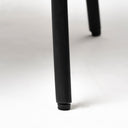 Etienne VII 24 Set of Two Round Top Black Wood and Marble Top Nesting Table - Default Title